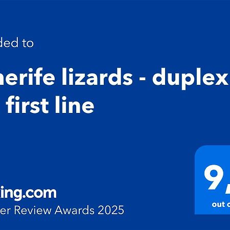 Tenerife Lizards - Duplex In The First Line กาเยาซัลวาเค ภายนอก รูปภาพ