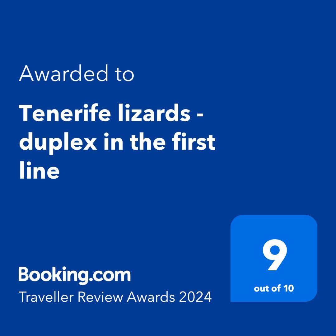 Tenerife Lizards - Duplex In The First Line กาเยาซัลวาเค ภายนอก รูปภาพ